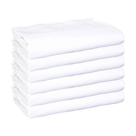 Monarch Brands Lulworth T200 Fitted Bed Sheets - Queen, 6PK PK-T200-608012-6PK